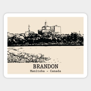 Brandon - Manitoba Magnet
